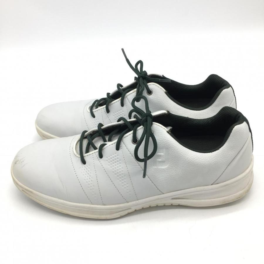 FOOTJOY ゴルフシューズ ホワイト FootJoy フットジョイ ゴルフシューズ 白×ダークグリーン 54075J