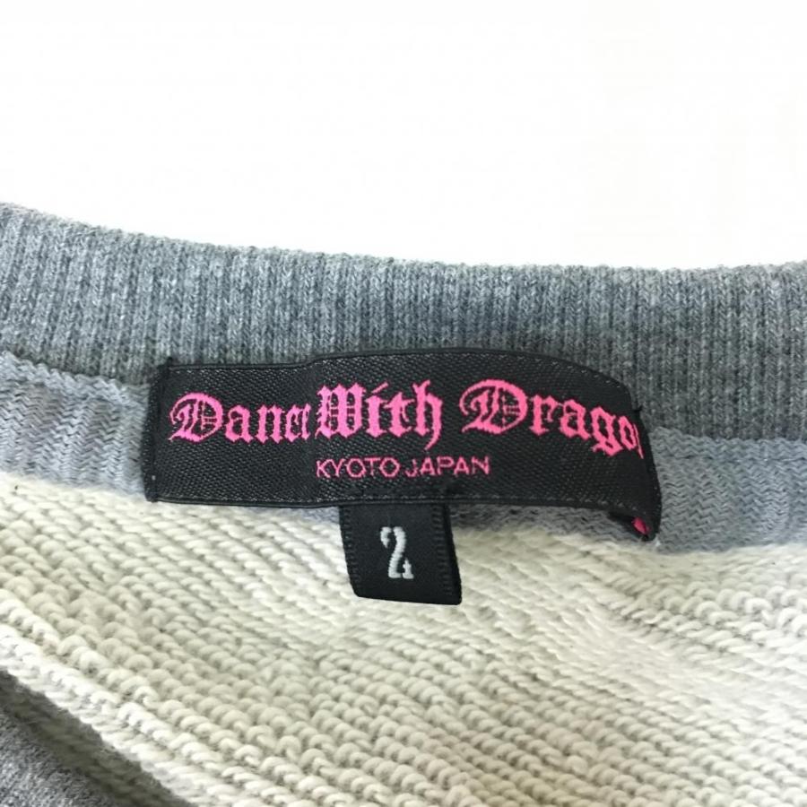 Dance With Dragon（ダンスウィズドラゴン） 長袖スウェットトレーナー