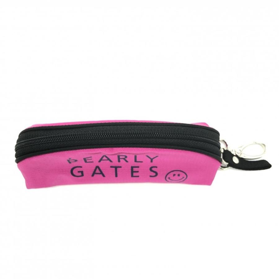 超美品)PEARLY GATES パーリーゲイツ ボールケース ピンク×黒 PG 超美品)PEARLY GATES パーリーゲイツ ボールケース ピンク×黒 PG