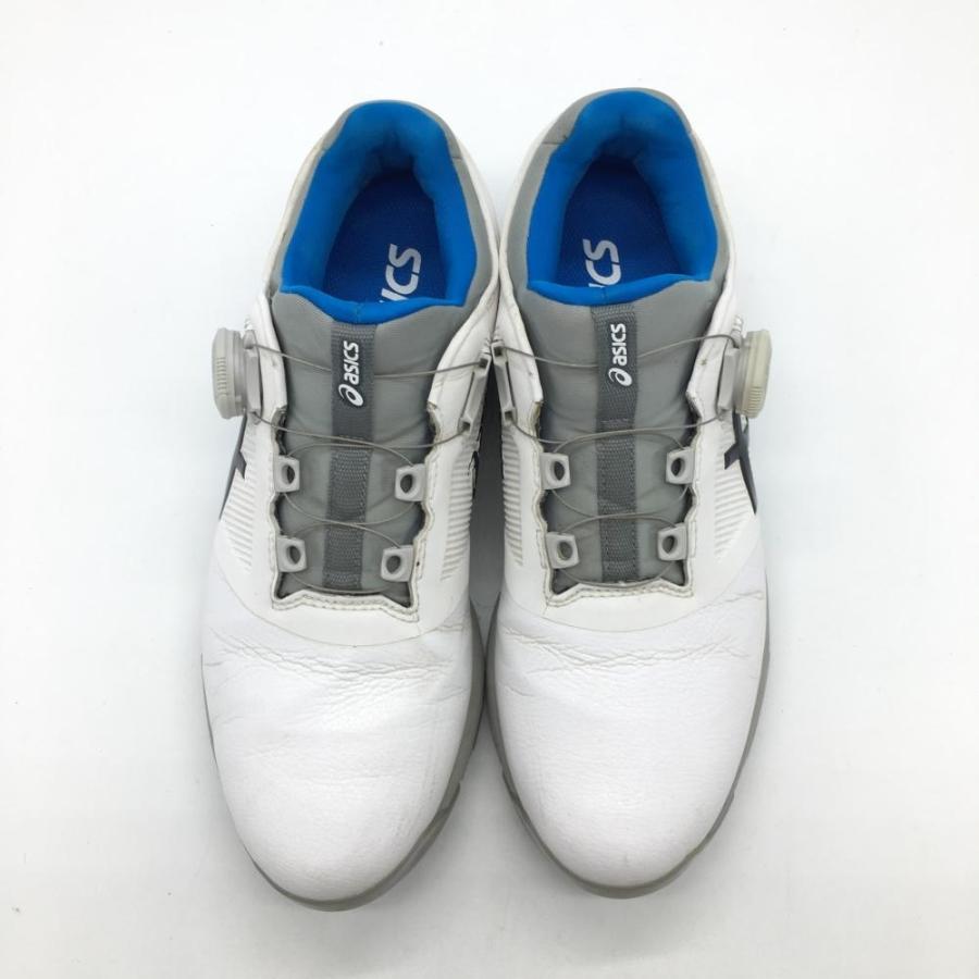 asics アシックス ゴルフシューズ 白×ブルー ゲルエース TGN922 BOA
