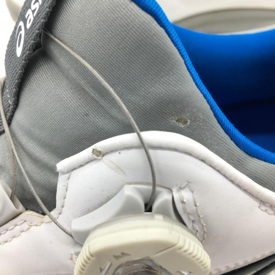 asics アシックス ゴルフシューズ 白×ブルー ゲルエース TGN922 BOA