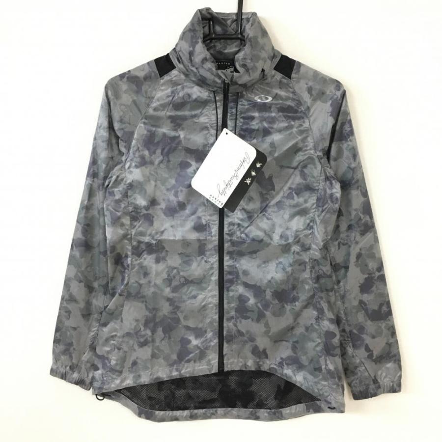 Off価格 新品 65 Off Oakley オークリー ジャケットブルゾン グレー 総柄 薄手 撥水 防風 裏メッシュ レディース ｍ ゴルフウェア 1 レオナード 通販 Yahoo ショッピング