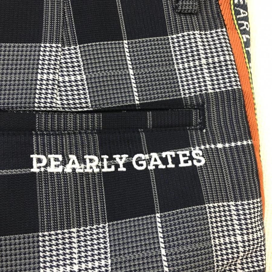 PEARLY GATES パーリーゲイツ パンツ ネイビー×オレンジ 2019年 PEARLY GATES パーリーゲイツ パンツ ネイビー×オレンジ 2019年