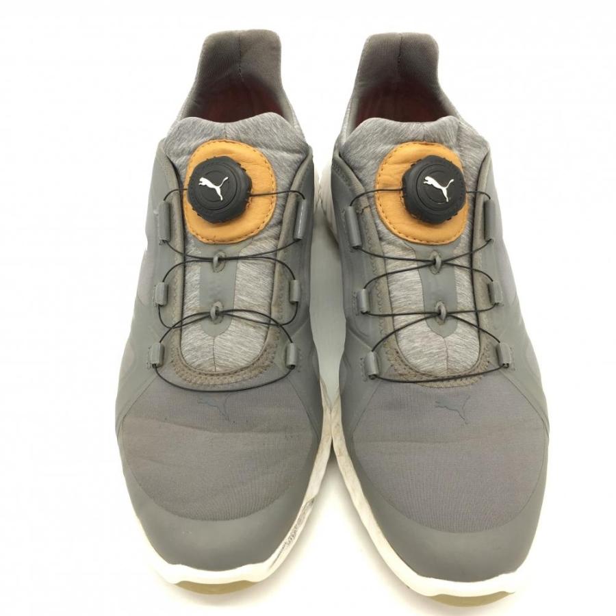 30%OFF価格 PUMA プーマ ゴルフシューズ グレー イグナイト WATERPROOF