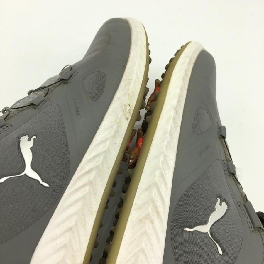 30%OFF価格 PUMA プーマ ゴルフシューズ グレー イグナイト WATERPROOF