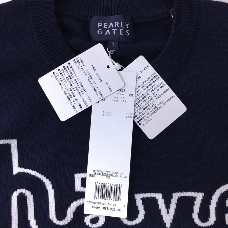 新品】65％OFF〜PEARLY GATES パーリーゲイツ 長袖ニット