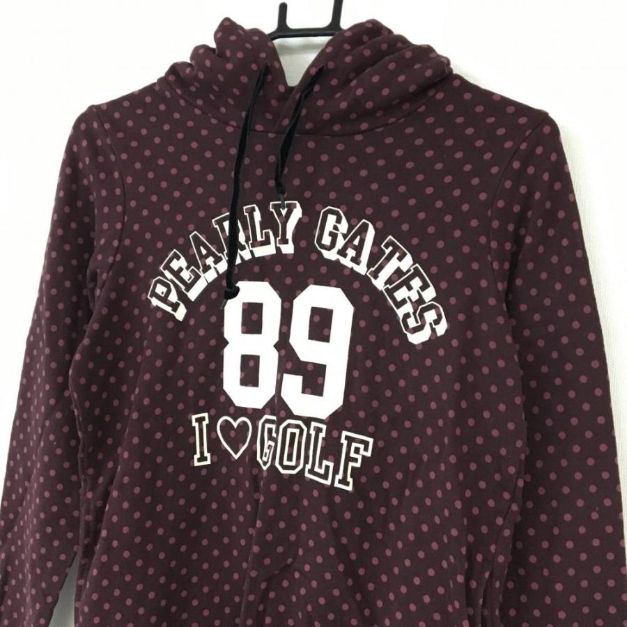70%OFF価格／(美品)PEARLY GATES パーリーゲイツ スウェットパーカー