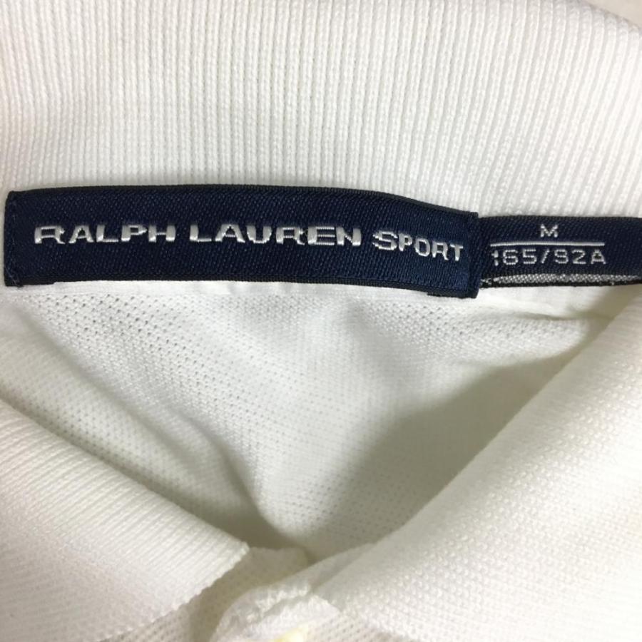30%OFF価格／Ralph Lauren ラルフローレンスポーツ 半袖ポロシャツ 白 