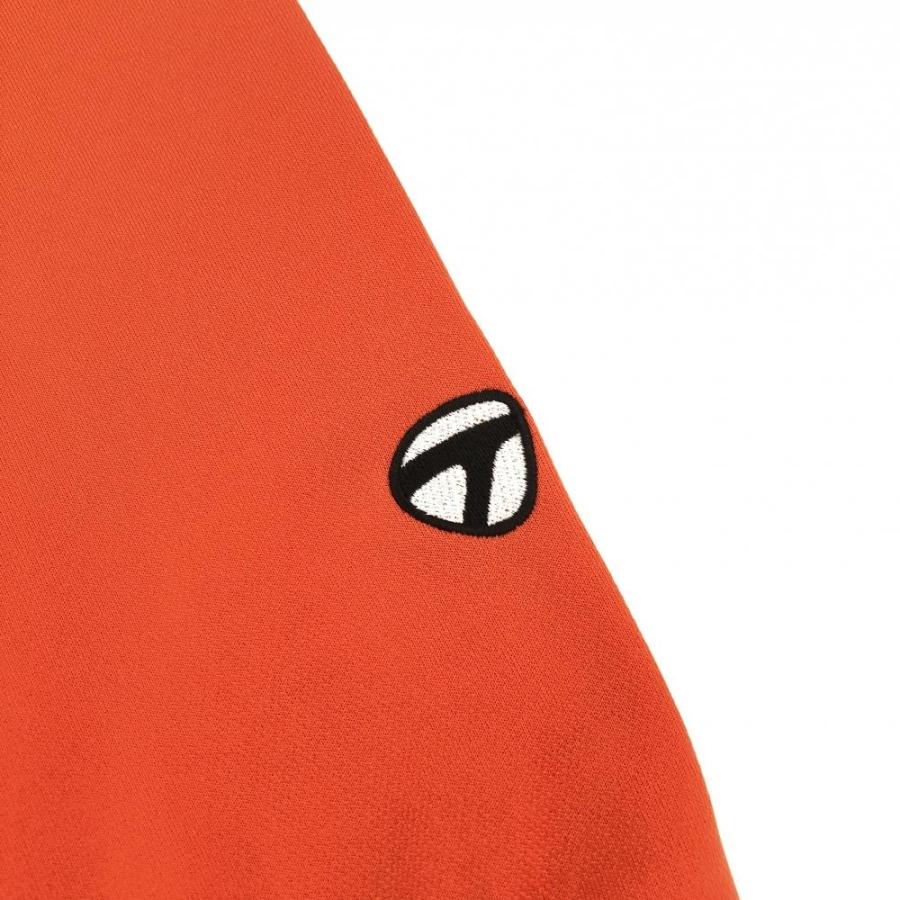 TaylorMade（テーラーメイド） ジャケットブルゾン オレンジレッド×白