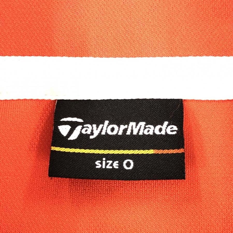 TaylorMade ゴルフジャケット ホワイト/オレンジ TaylorMade ゴルフジャケット ホワイト/オレンジ TaylorMade