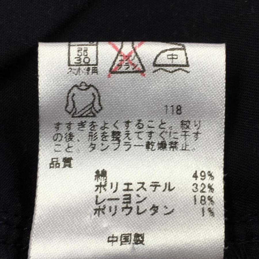 23区GOLF 23区ゴルフ パンツ ネイビー×白 格子柄 総柄 複数ポケット