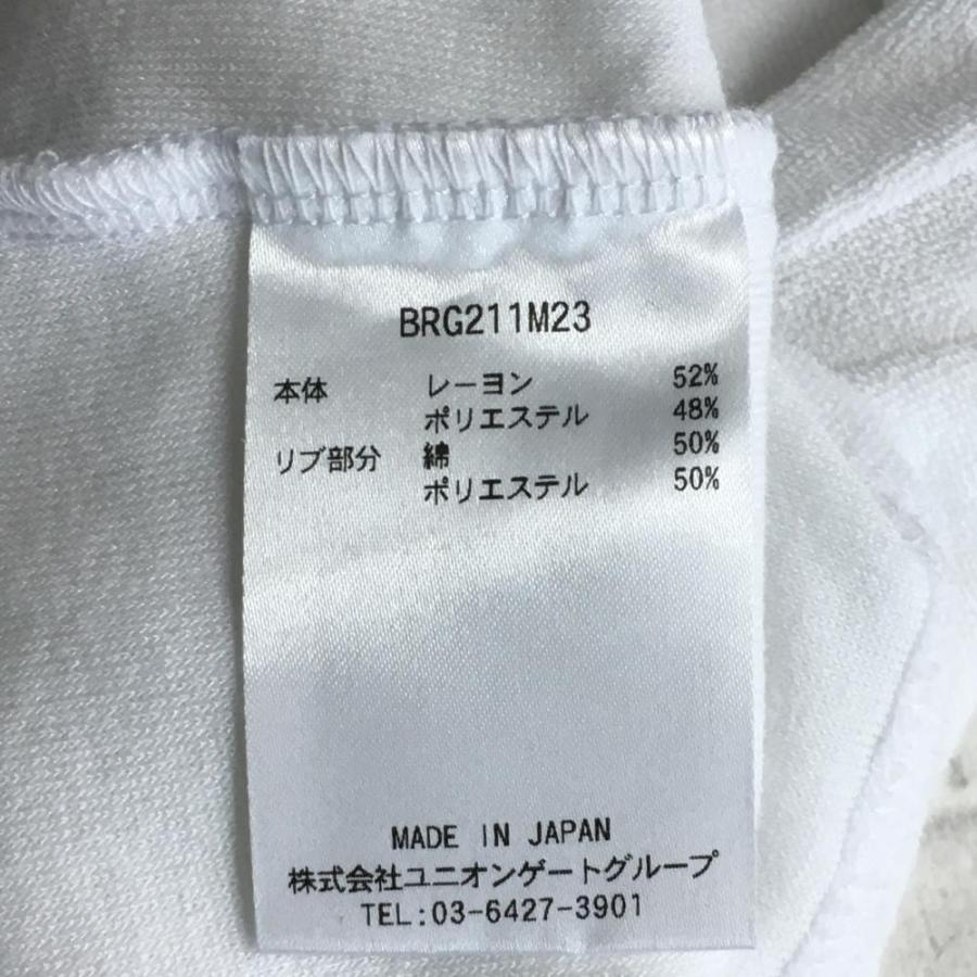 ※美品※BRIEFING ホワイト ポロシャツ M ☆20%OFF価格2021年☆BRIEFING ブリーフィング 半袖ポロシャツ