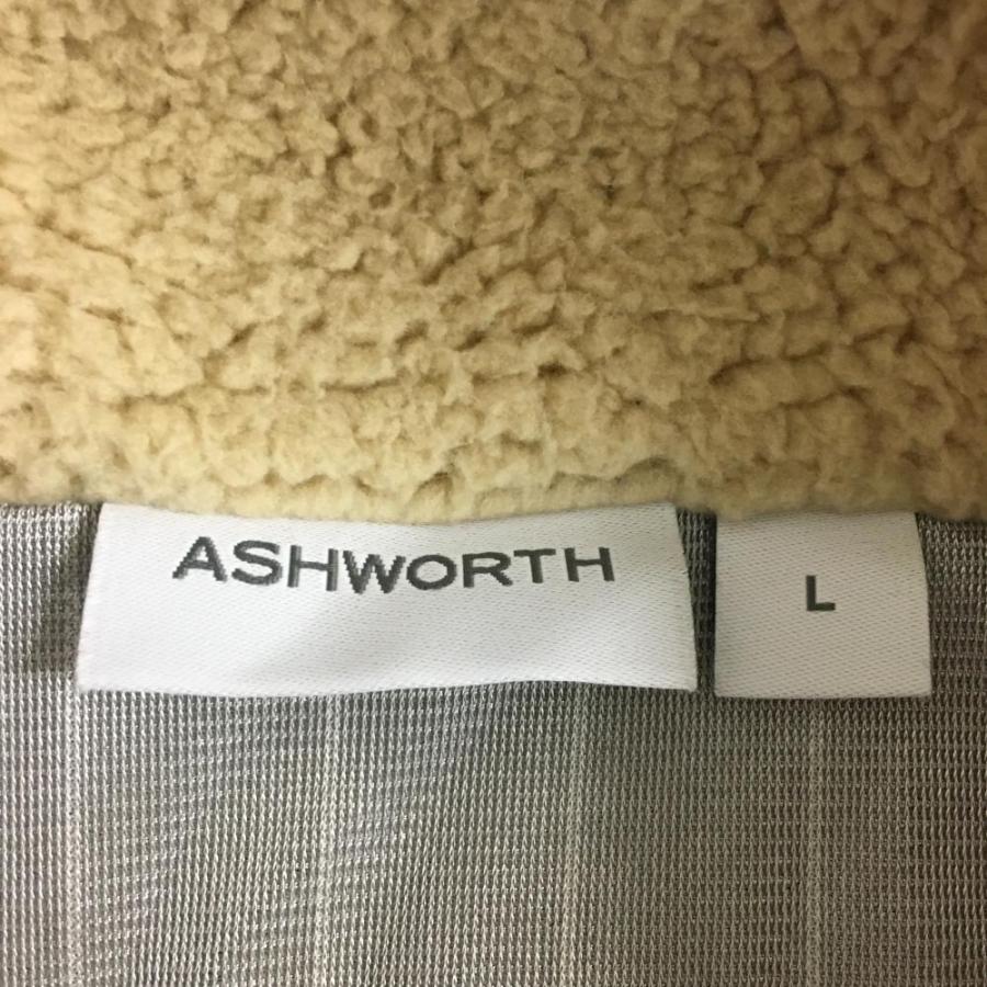 25%OFF価格／(美品)ASHWORTH アシュワース ボアベスト ベージュ 