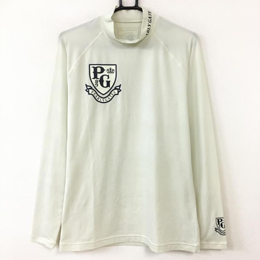 Pearly Gates パーリーゲイツ インナーウェア アイボリー ダークネイビー 襟ロゴ 長袖ハイネックシャツ メンズ 6 Xl ゴルフウェア 1 レオナード 通販 Yahoo ショッピング