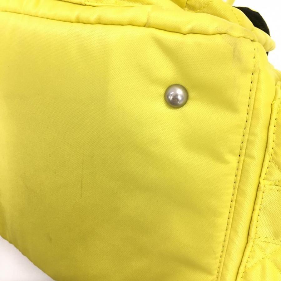 オノフ ボストンバッグ イエロー キルティング ゴルフ ONOFF