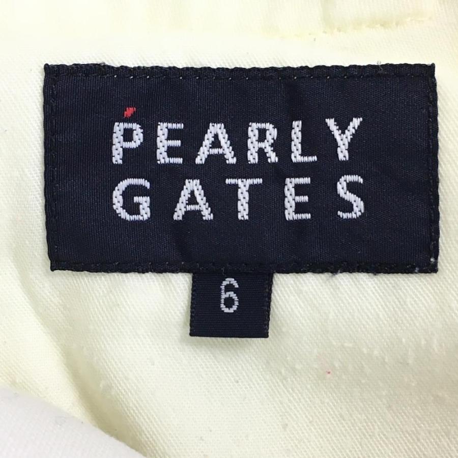 PEARLY GATES パーリーゲイツ パンツ 白 ロゴプリント