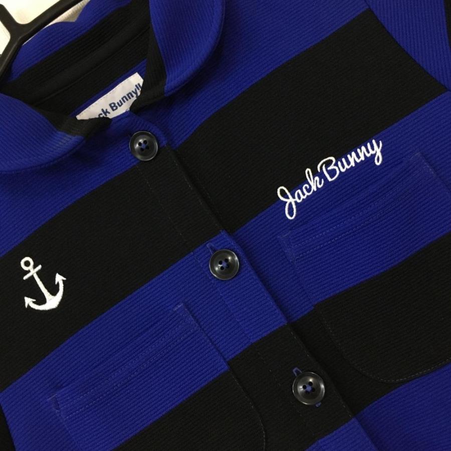 40%OFF価格／Jack Bunny ジャックバニー 半袖オールインワン ブルー×黒