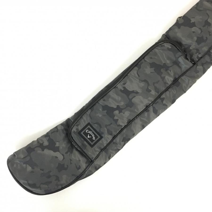 超美品】Callaway キャロウェイ クラブケース グレー×黒 カモフラ 迷彩