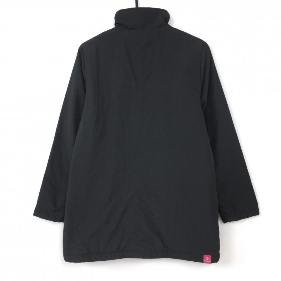 新品】marie claire マリクレール 中綿ジャケット 黒 ロゴ刺しゅう