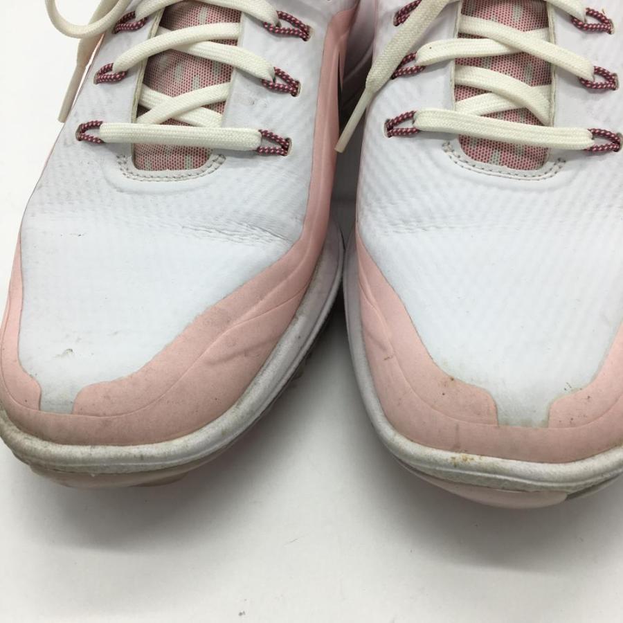 NIKE ナイキ ゴルフシューズ 白×ピンク LUNARLON スパイクレス NIKE ナイキ ゴルフシューズ 白×ピンク LUNARLON スパイクレス