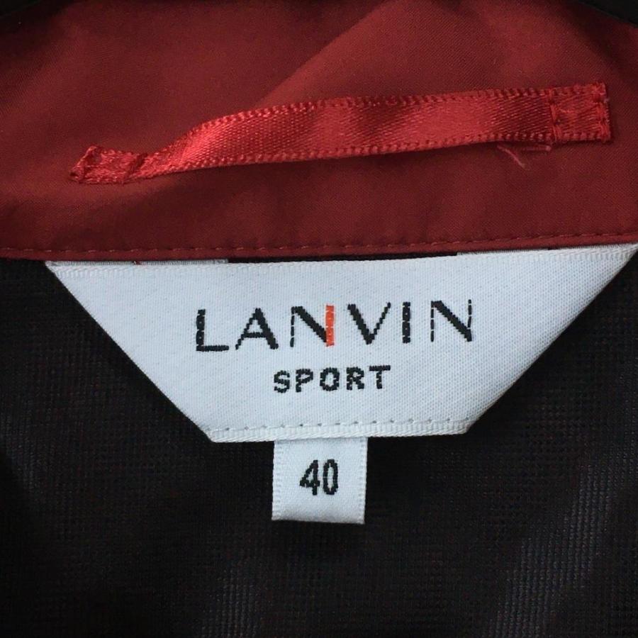 美品　LANVINランバンスポーツ　2ウェイ　防寒ゴルフ アウターウェア レッド LANVIN（ランバン） LANVIN VG4FJK60L レディース アウター 中わた