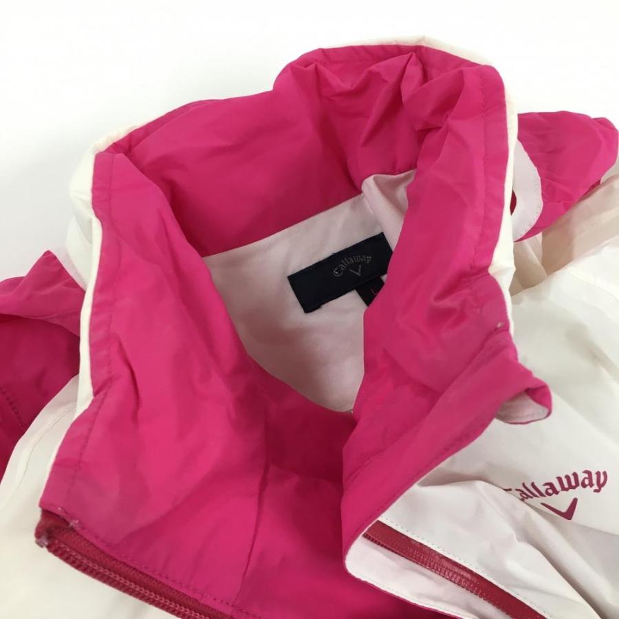 Callaway キャロウェイ ピンク レインウェア　3点　　セット　脱着可能 Callaway キャロウェイ ピンク レインウェア 3点 セット 脱着可能