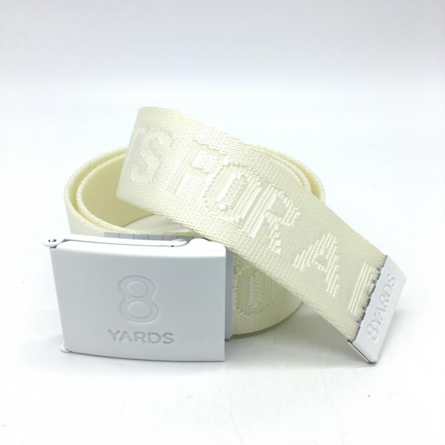 8YARDS ハチヤーズ ガチャベルト 白 レディース ゴルフウェア :1-240001073548:レオナード - 通販 - Yahoo!ショッピング