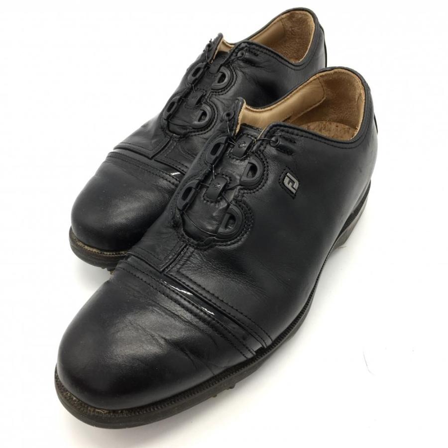 ✨未使用✨FOOT JOY フットジョイ ICON BLACK ゴルフシューズ FootJoy FOOTJOY (フットジョイ) ICON Black (アイコン ブラック