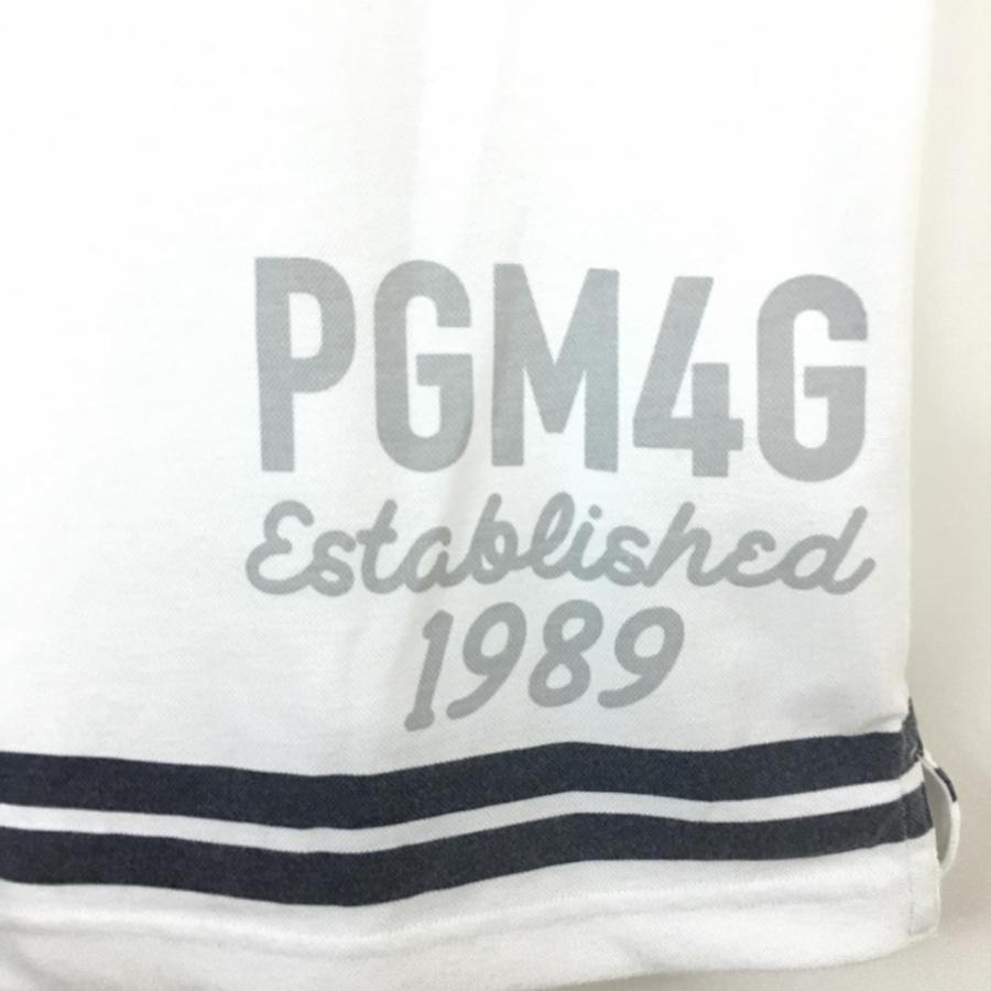 30%OFF価格 PEARLY GATES パーリーゲイツ 半袖ポロシャツ 白×ネイビー