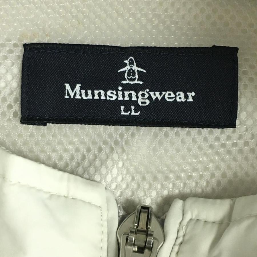 【マンシングウェア】極美品 ジップジャケット クラブハウス Lサイズ メンズ ☆30%OFF価格☆【美品】Munsingwear マンシングウェア ナイロン