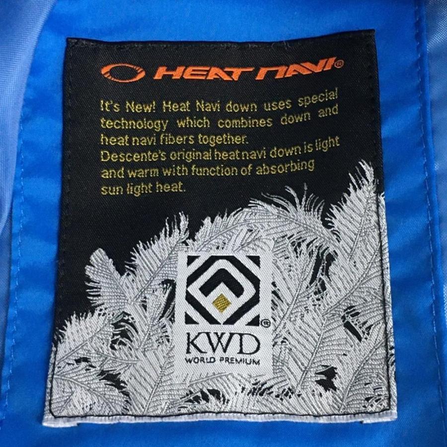 10%OFF価格／Munsingwear マンシングウェア ダウンジャケット ブルー