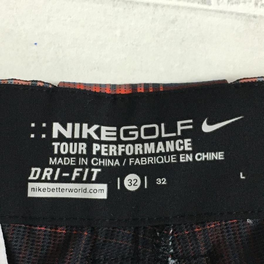 35%OFF価格／(超美品)NIKE ナイキゴルフ パンツ グレー×オレンジ