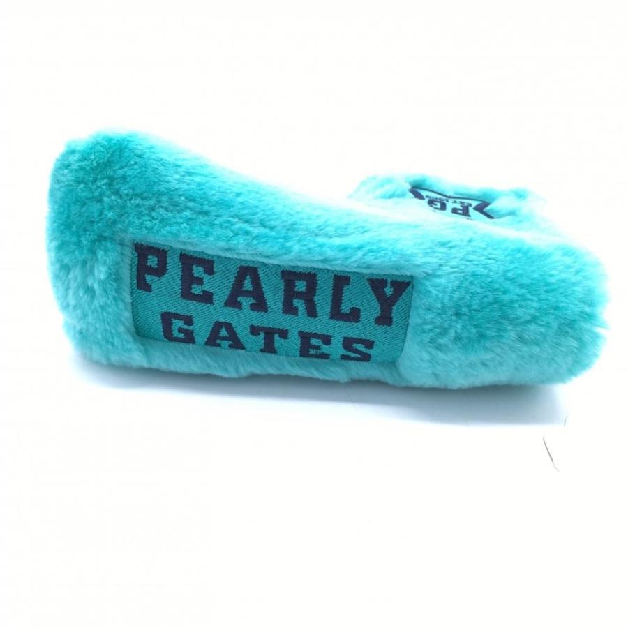 超美品】PEARLY GATES パーリーゲイツ パターカバー ブルーグリーン
