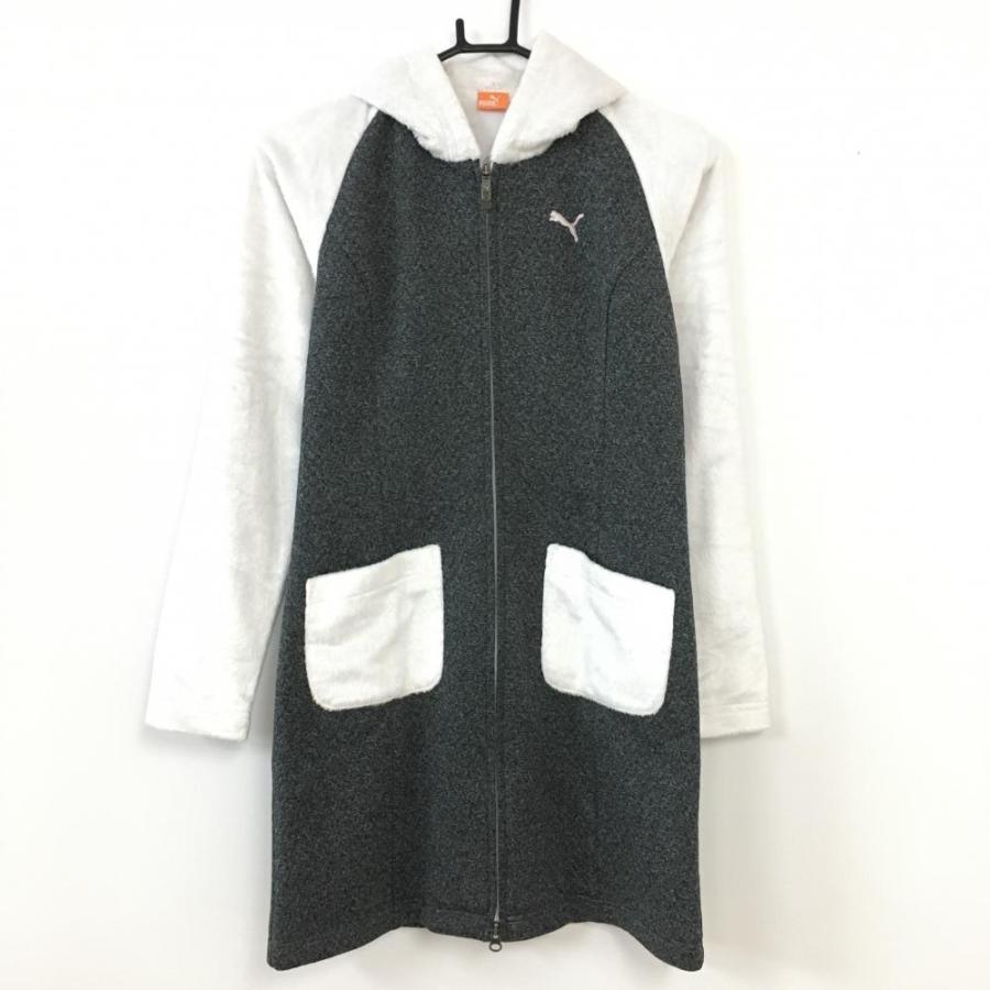 50%OFF価格 PUMA プーマ 長袖切替ワンピース 白×グレー フルジップ フード付き 一部ボア レディース S ゴルフウェア 品質は非常に良い 50%OFF価格 PUMA プーマ 長袖切替ワンピース 白×グレー フルジップ フード付き 一部ボア レディース S ゴルフウェア 品質は非常に良い