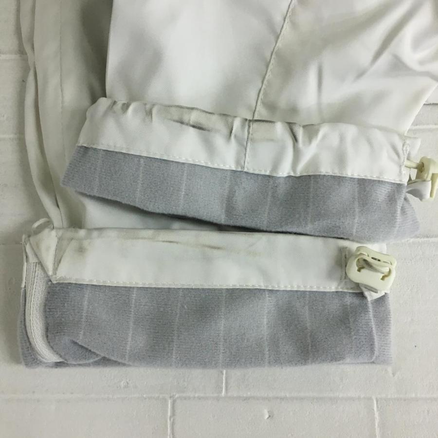 PEARLY GATES（パーリーゲイツ） パンツ 白 蓄熱裏地 裾ジップ