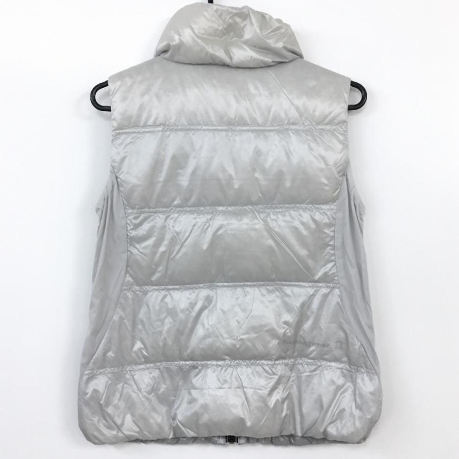 【週末値下げ】マンシングウェア　ダウンベスト Lサイズ 美品】Munsingwear マンシングウェア ダウンベスト ライトグレー