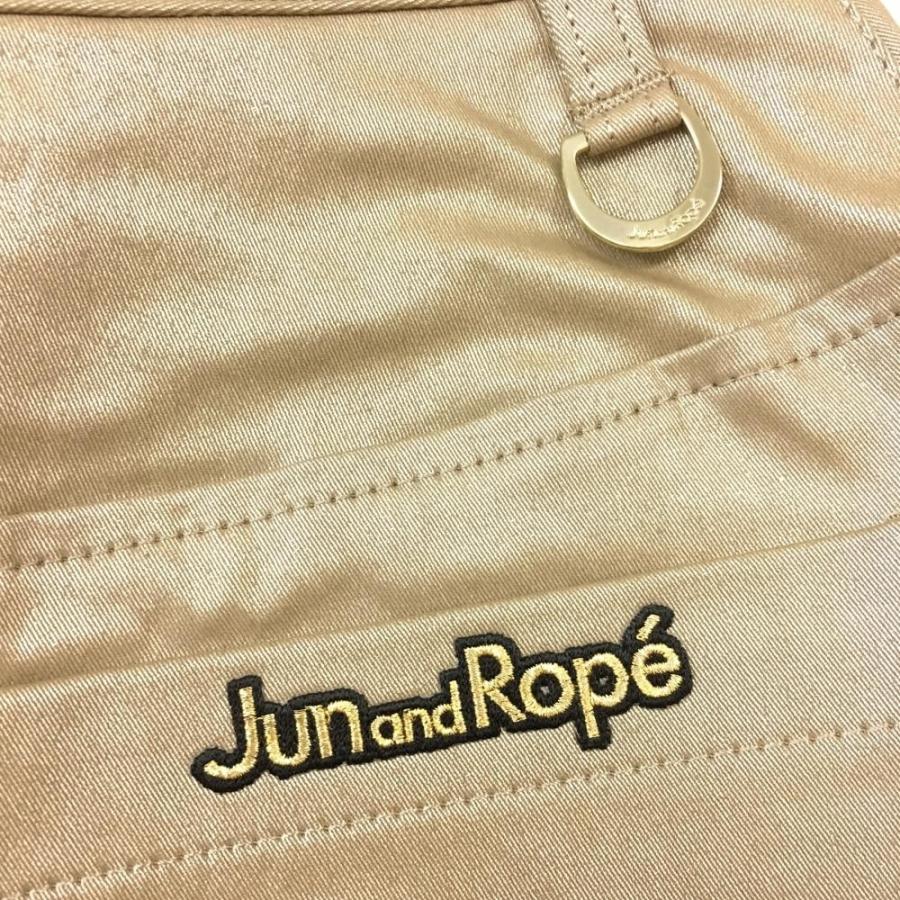 50%OFF価格／(新品)JUN＆ROPE ジュンアンドロペ スカート ゴールド