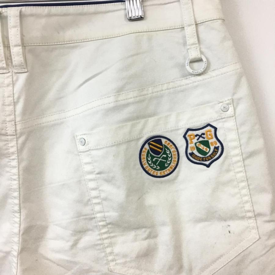 30%OFF価格／PEARLY GATES パーリーゲイツ ショートパンツ 白 30周年