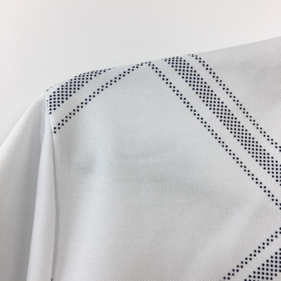 70%OFF価格／FIDRA フィドラ 半袖ポロシャツ 白 ロゴ刺しゅう 一部