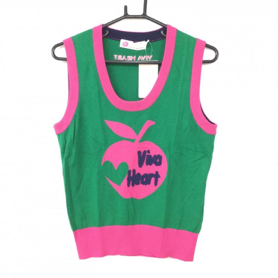 新品タグ付き】ビバハート半袖ポロシャツニットベスト