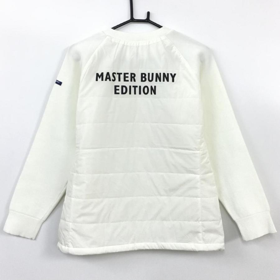 MASTER BUNNY EDITION マスターバニー 中綿異素材ブルゾン 白 MASTER BUNNY EDITION マスターバニー 中綿異素材ブルゾン 白