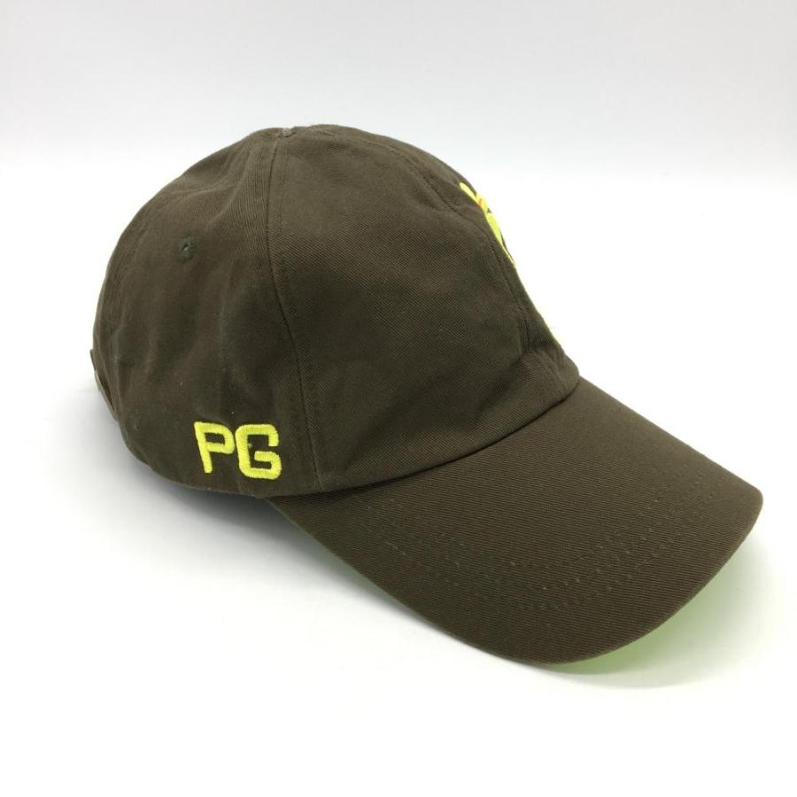 60%OFF価格／PEARLY GATES パーリーゲイツ キャップ カーキ×イエロー
