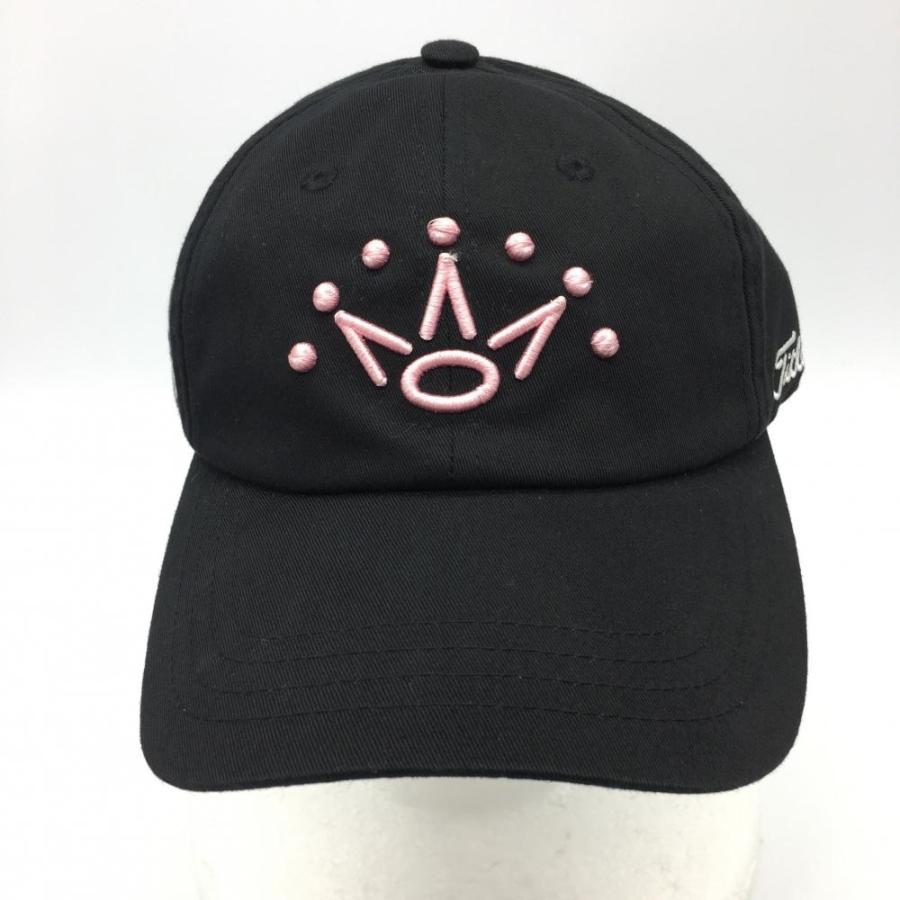 美品】Scotty Cameron スコッティキャメロン キャップ 黒×ライトピンク