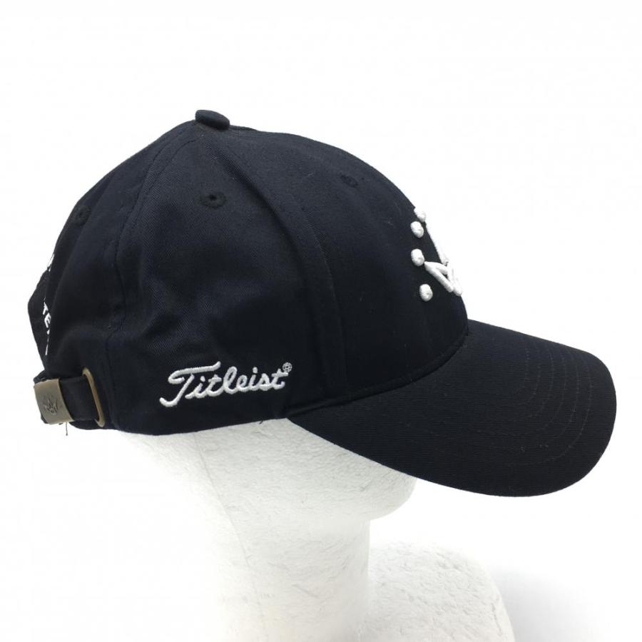 タイトリスト スコッティキャメロン ゴルフ キャップ 男女兼用人気 美品】Scotty Cameron スコッティキャメロン キャップ 黒×白