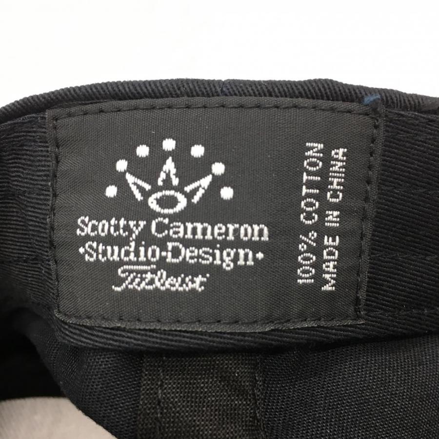 30%OFF価格／(美品)Scotty Cameron スコッティキャメロン キャップ 黒