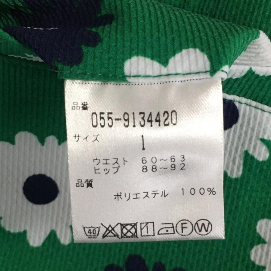 パーリーゲイツ 花柄フレアスカート ☆20%OFF価格☆【超美品】PEARLY GATES パーリーゲイツ スカート