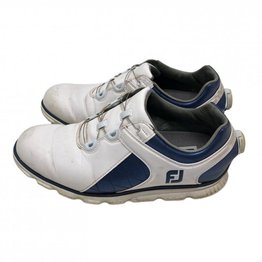 FootJoy（フットジョイ） ゴルフシューズ 白×ブルー スパイクレス