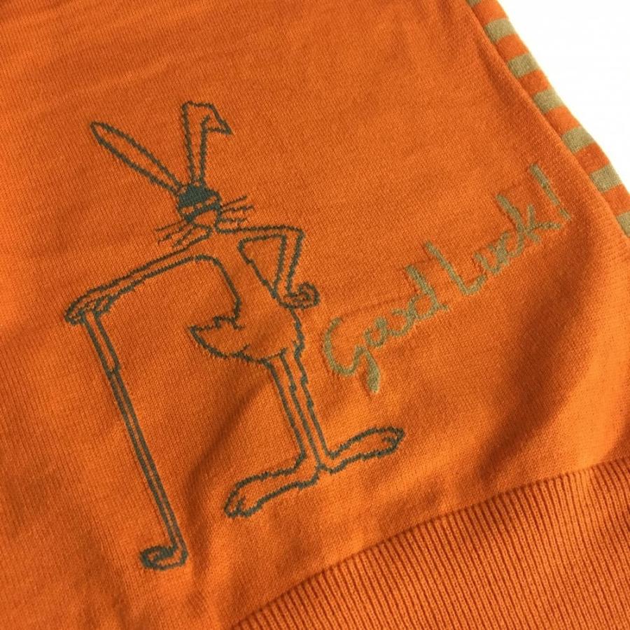 【極美品✨】 パーリーゲイツ ベスト ニット ゴルフ オレンジ ラビット L PEARLY GATES - 【極美品✨】 パーリーゲイツ ベスト ニット