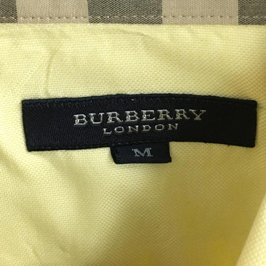 40%OFF価格／(超美品)BURBERRY GOLF バーバリー 半袖シャツ イエロー