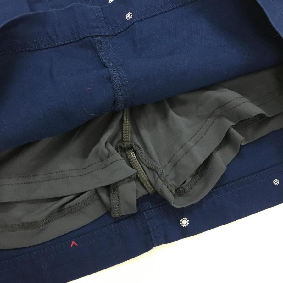 Callaway キャロウェイ スカート ネイビー 総柄 内側インナー